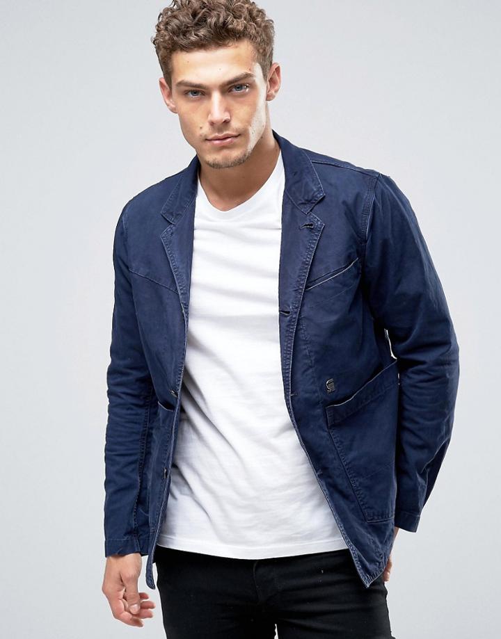 G-star Bronson Worker Blazer - Blue