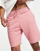 New Look Jersey Shorts In Pink