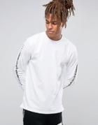 Aape By A Bathing Ape Longline Long Sleeve T-shirt With Sleeve Print -