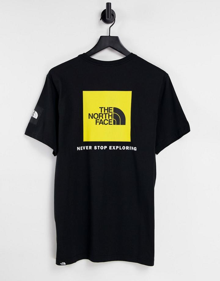 The North Face Black Box Search And Rescue T-shirt In Black