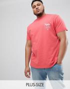 Replika Plus T-shirt With Printed Pocket - Orange