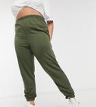 Yours Set Sweatpants In Forest Green