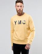 Ymc Logo Sweater - Yellow