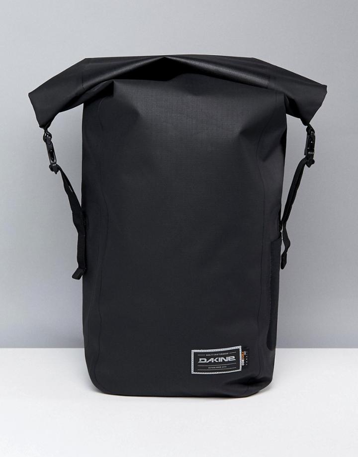 Dakine Cyclone Roll Top Backpack In Waterproof Cordura 32l - Black