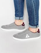 Le Coq Sportif Court Origin Fleece Sneakers - Gray