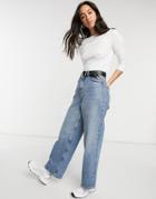 Vero Moda 3/4 Sleeve T-shirt In White