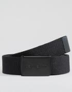 Carhartt Wip Woven Belt With Tonal Buckle - Black