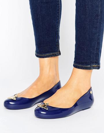 Vivienne Westwood For Melissa Space Love Orb Pumps - Navy