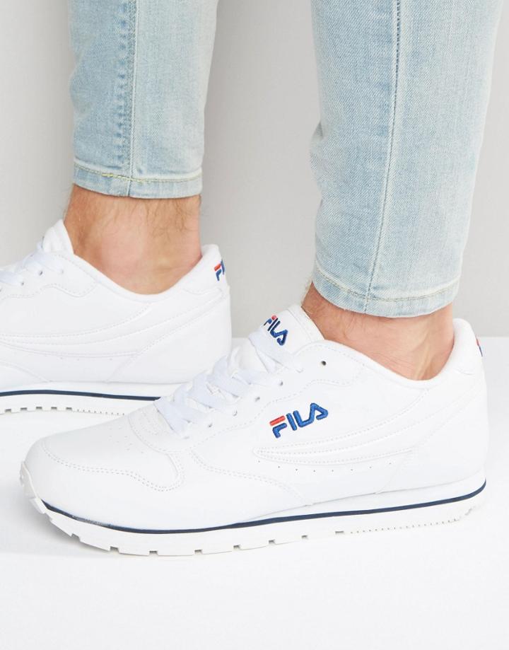 Fila Vintage Orbit Low Sneakers - White