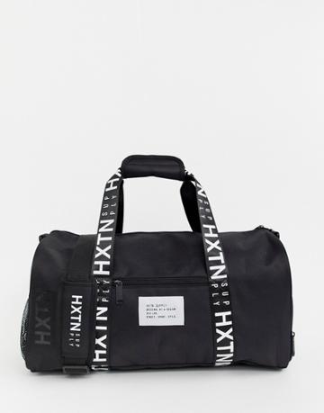 Hxtn Supply Duffle Bag In Black - Black