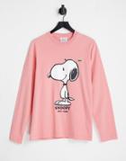 Lacoste X Peanuts Snoopy T-shirt In Pink
