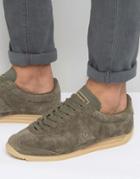 Le Coq Sportif Quartz Sneakers In Khaki Exclusive To Asos - Green