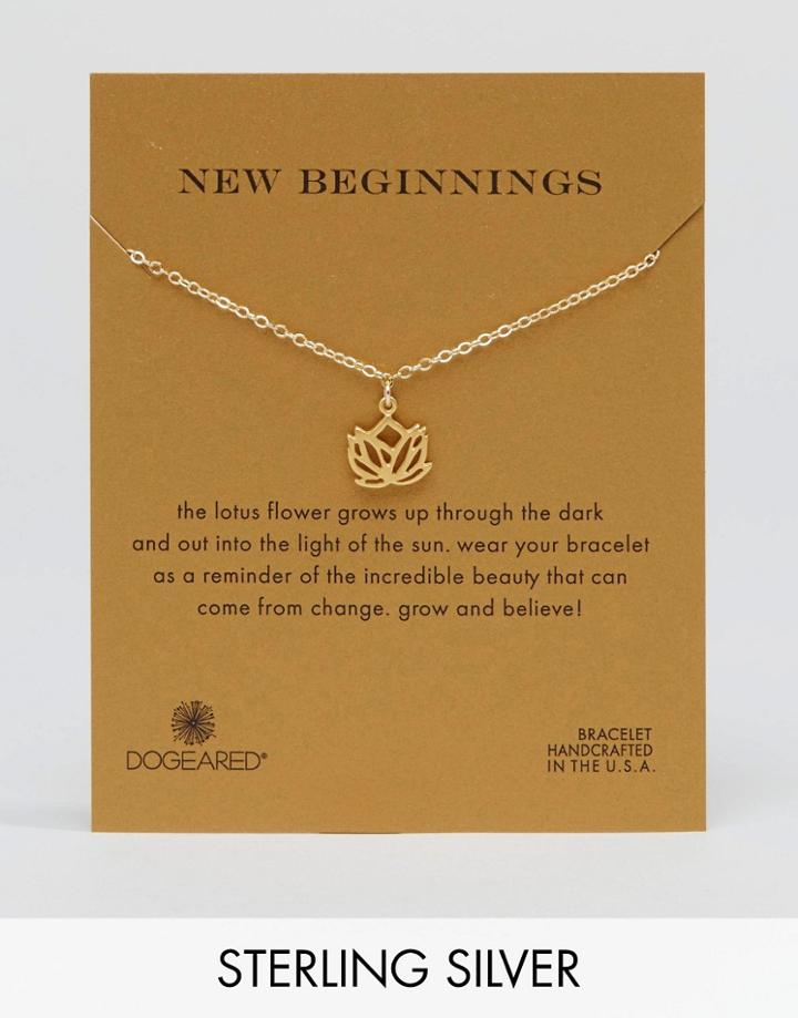 Dogeraed Gold Plated New Beginnings Reminder Bracelet - Gold