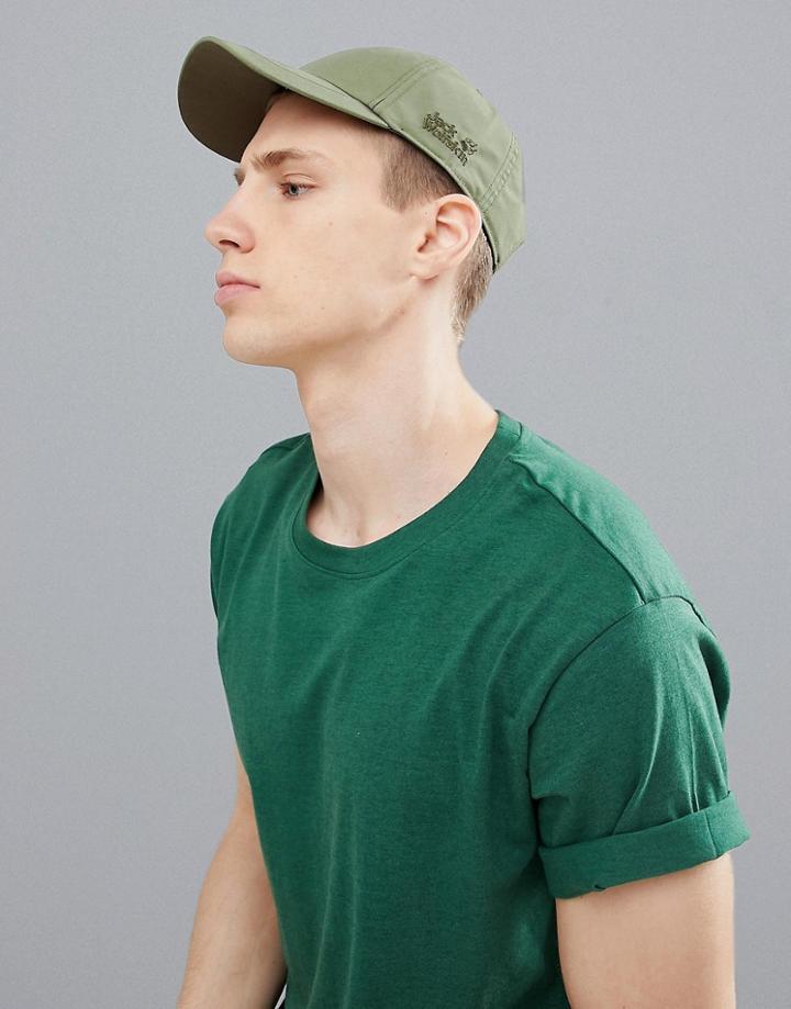 Jack Wolfskin El Dorado Baseball Cap In Khaki - Green