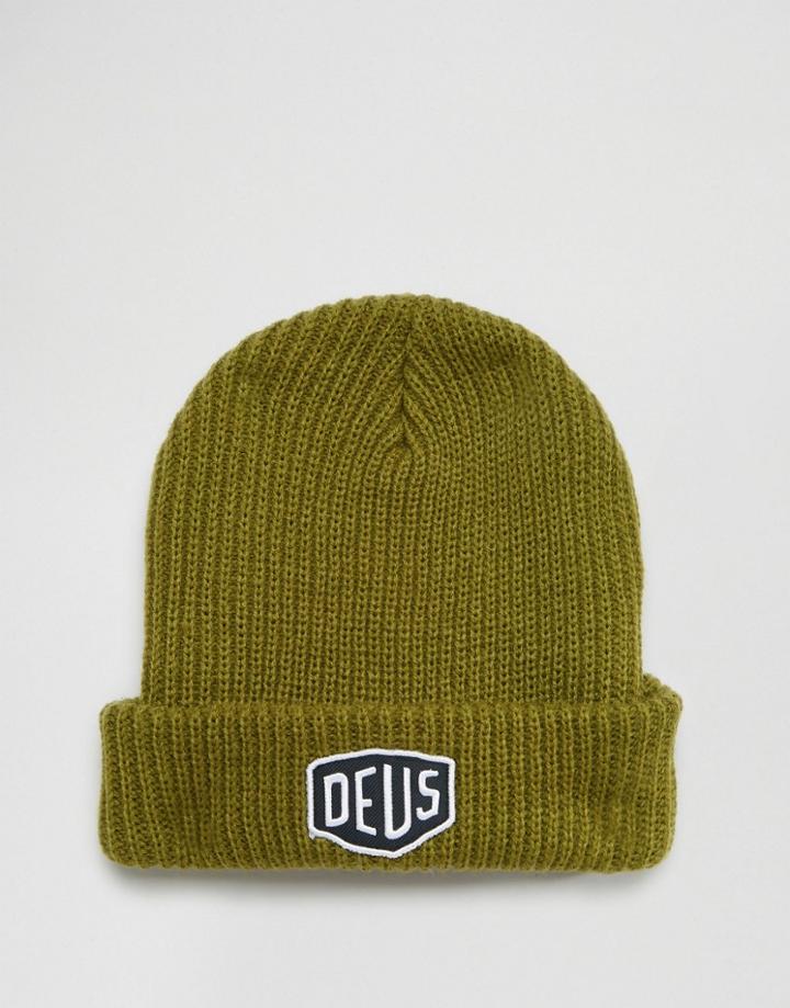 Deus Ex Machina Beanie Shield - Green