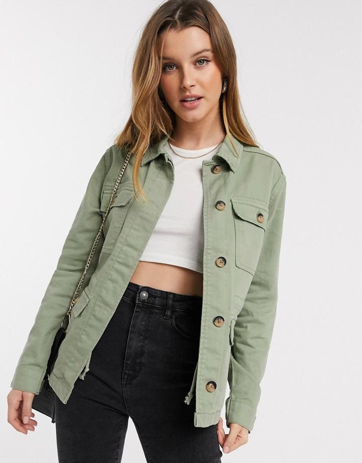 B. Young Utility Jacket-green