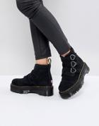 Dr Martens X Lazy Oaf Boots In Black - Black