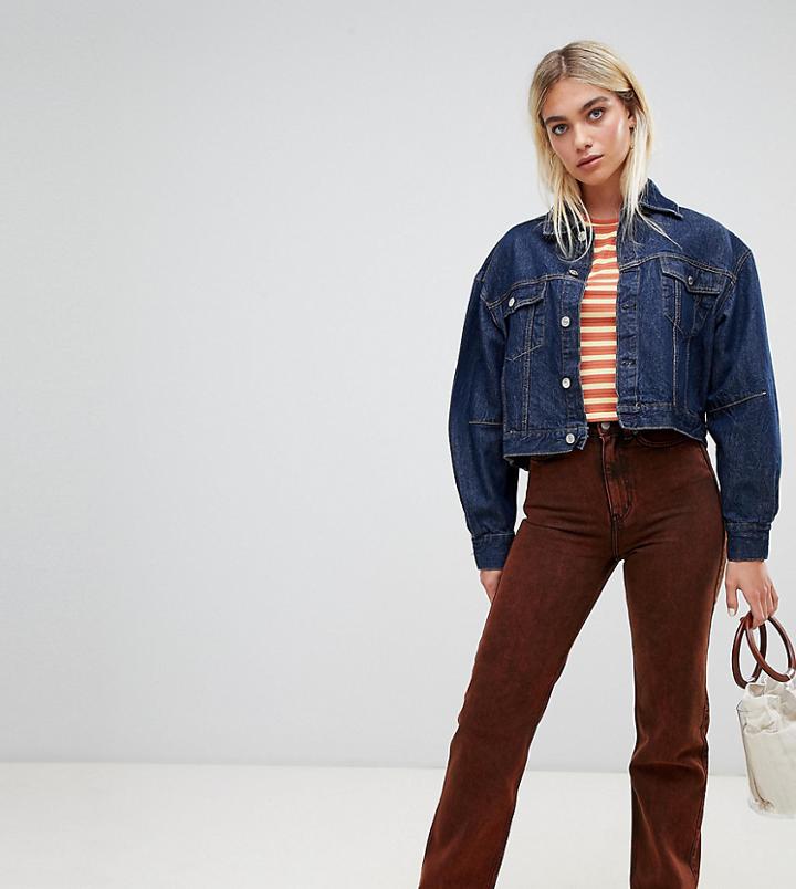 Weekday Limited Edition Mom Jeans-blue