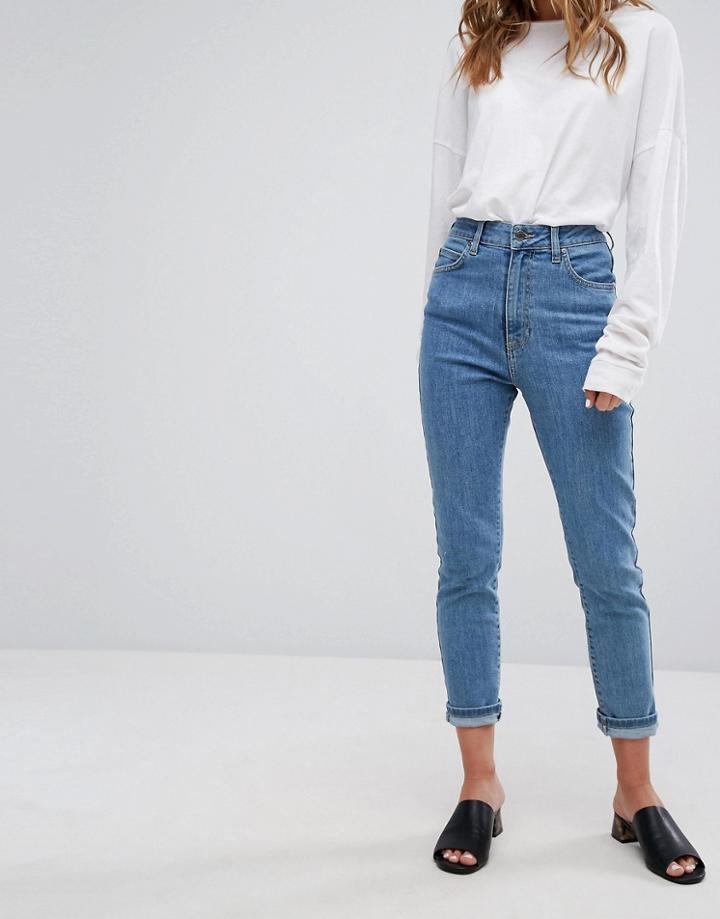 Dr Denim Nora Mom Jean - Blue