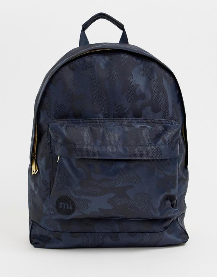 Mi-pac Backpack In Camo - Navy