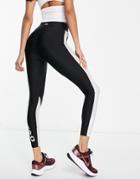 Asos 4505 Active Legging In Mono Contrast-multi