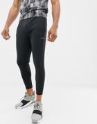 Asos Super Skinny Training Joggers With Quick Dry In Black - Black