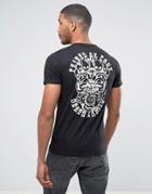 Friend Or Faux Vince Back Print T-shirt - Black