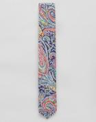 Gianni Feraud Liberty Print Felix And Isabelle Tie - Navy