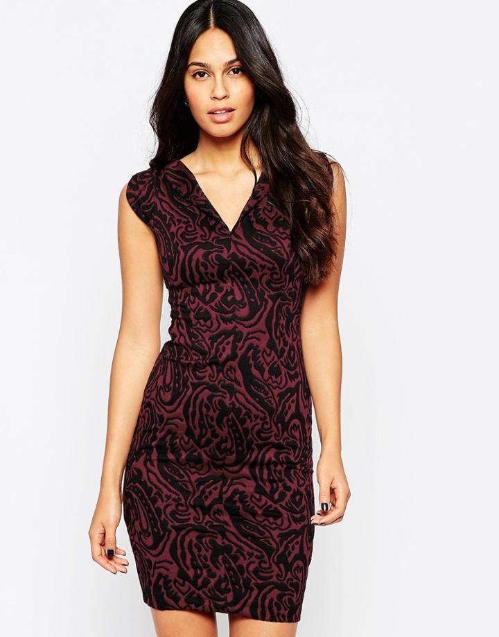 Vesper Temperence Dress - Wine
