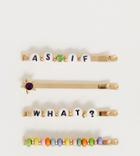 Reclaimed Vintage Inspired Friendship Hair Slide Pack-multi