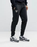 New Era Raiders Jogger In Skinny Fit - Black