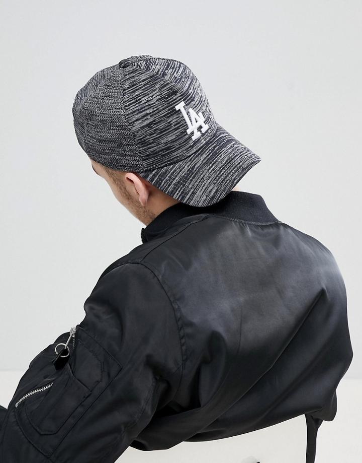 New Era 9forty Adjustable Cap La Dodgers In Jersey - Gray