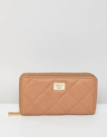 Marc B Double Zip Around Purse - Tan