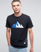 Penfield Geo Mountain Print T-shirt - Black
