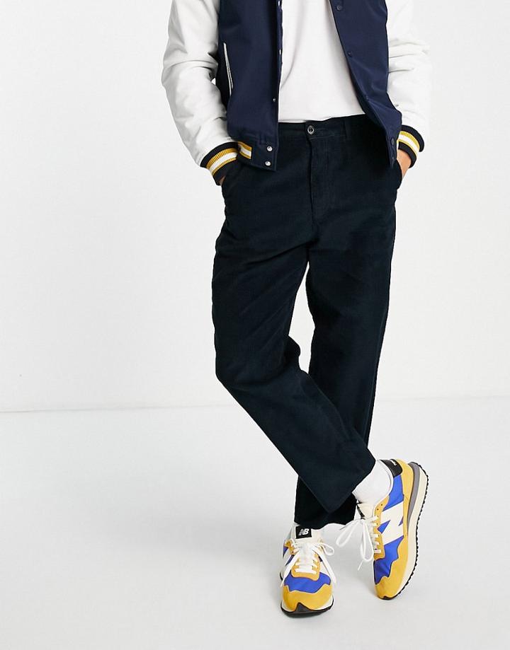 Farah Hawtin Cord Pants In Navy