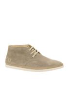 Fred Perry Chandler Suede Chukka Boots - Stone