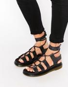 Dr Martens Kristina Ghillie Lace Up Flat Sandals - Black