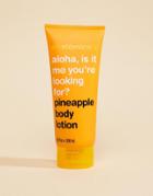 Anatomicals Is It Me You're Looking For Pineapple Body Lotion-clear