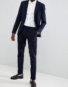 Antony Morato Slim Fit Suit Pants In Navy