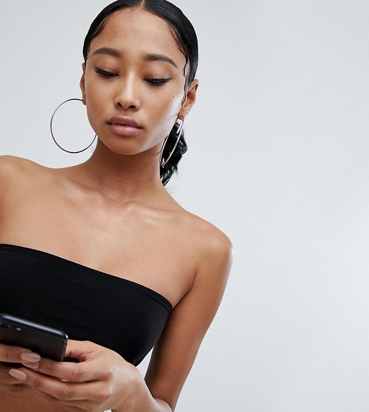 Fashionkilla Bandeau Boobtube In Black