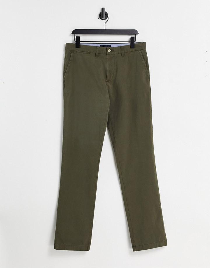 Tommy Hilfiger Custom Tailored Stretch Pants-green