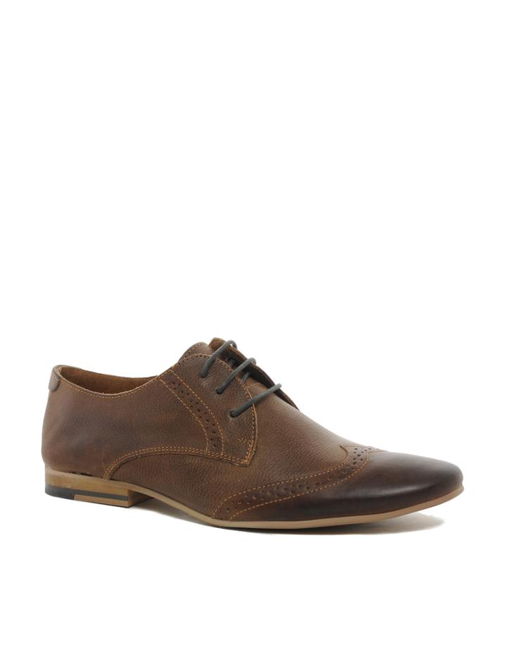River Island Leather Brogue Shoes