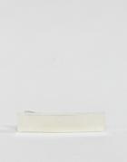 Icon Brand Flat Tie Bar In Antique Silver - Silver