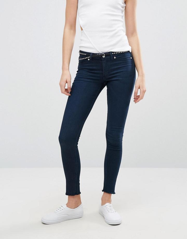 Cheap Monday Mid Spray Jeans - Blue