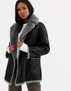 Urbancode Reversible Faux Fur Coat