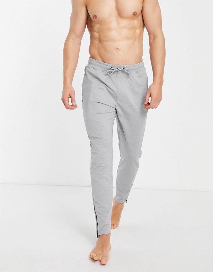 Gilly Hicks Go Recharge Lounge Sweatpants In Light Gray Heather