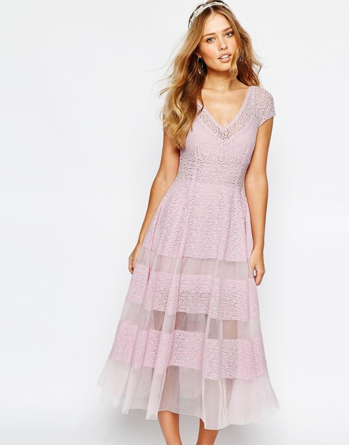 Body Frock Wedding Tulip Dress - Lilac