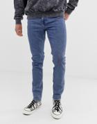 Cheap Monday Sonic Slim Jeans In Blue With Stretch