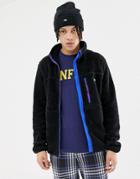 Penfield Honan Borg Fleece Jacket In Black - Black