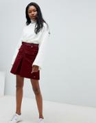 Tommy Hilfiger Cord Skirt - Red